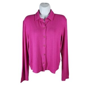 OPEN EDIT BUTTON FRONT SWEATER